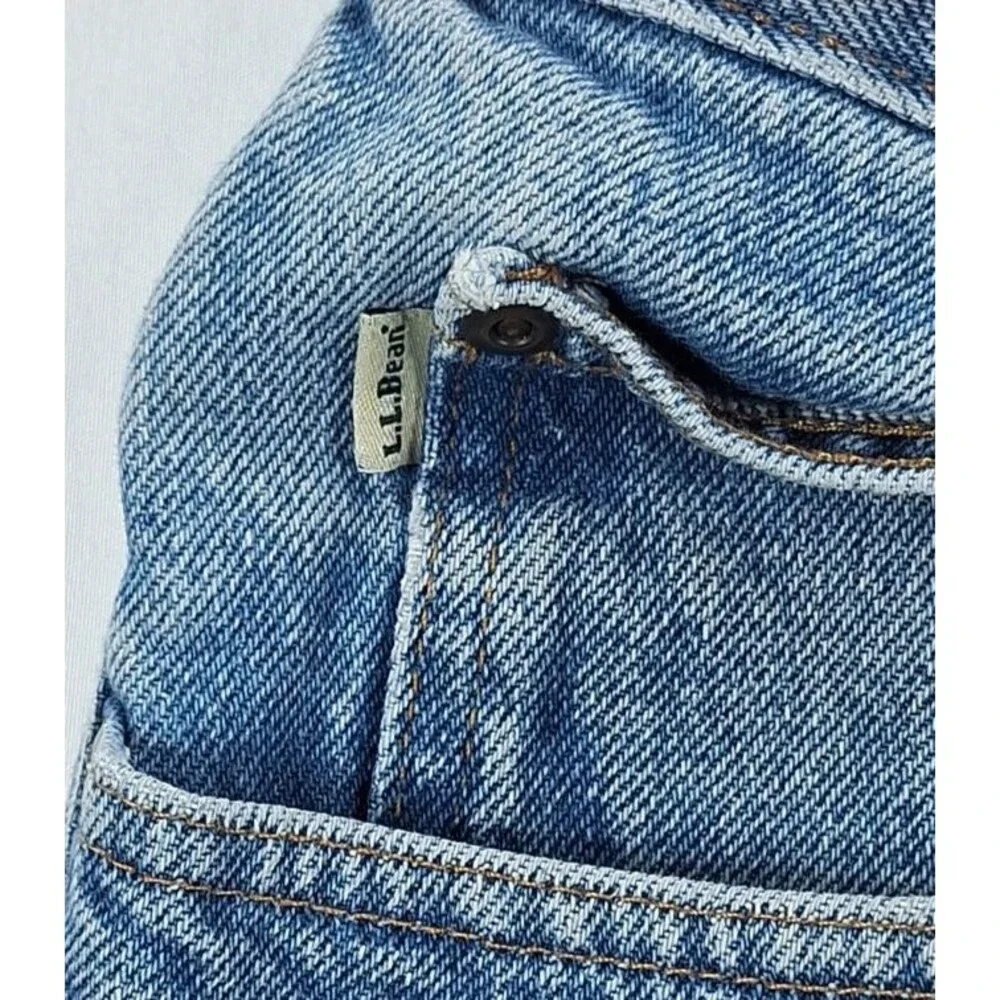 LL Bean Jeans Mens 32x30 Vintage 90s Classic Fit Medium Wash Straight Leg Denim